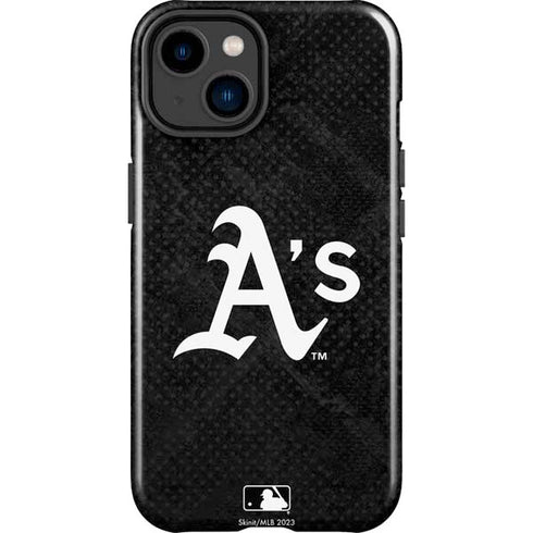 MLB Oakland Athletics Dark Wash iPhone 14 Plus Impact Case
