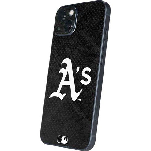 MLB Oakland Athletics Dark Wash iPhone 14 Plus Skin