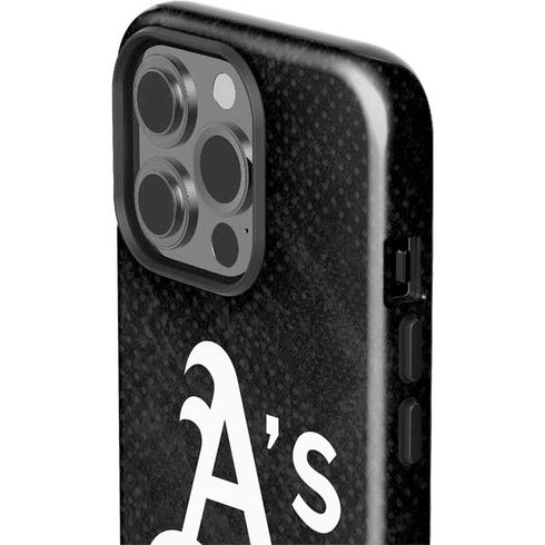 MLB Oakland Athletics Dark Wash iPhone 15 Pro Impact Case