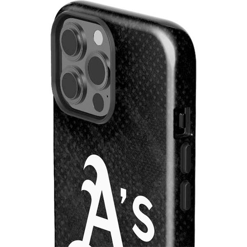 MLB Oakland Athletics Dark Wash iPhone 14 Pro Max Impact Case