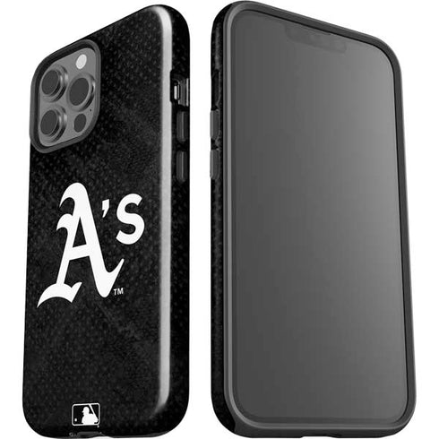 MLB Oakland Athletics Dark Wash iPhone 15 Pro Max Impact Case