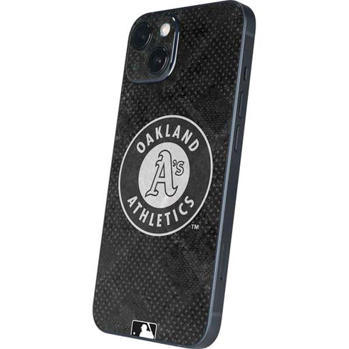 MLB Oakland Athletics Dark Wash iPhone 14 Skin
