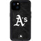 MLB Oakland Athletics Dark Wash iPhone 15 Plus Waterproof Case