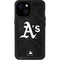 MLB Oakland Athletics Dark Wash iPhone 15 Waterproof Case