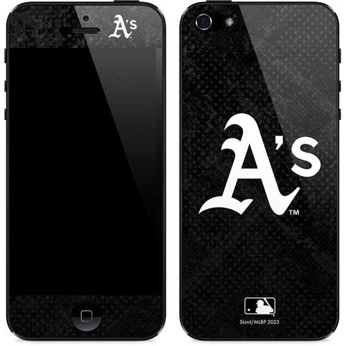 MLB Oakland Athletics Dark Wash iPhone 5/5s/5SE Skin