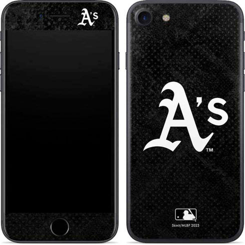 MLB Oakland Athletics Dark Wash iPhone 7 Skin