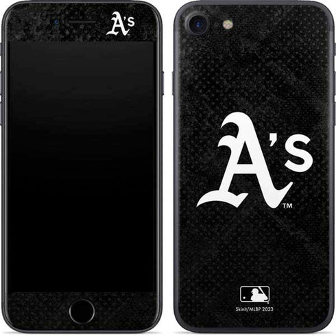 MLB Oakland Athletics Dark Wash iPhone 8 Skin
