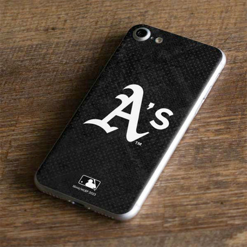 MLB Oakland Athletics Dark Wash iPhone 8 Skin