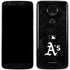 MLB Oakland Athletics Dark Wash Moto E5 Plus Skin