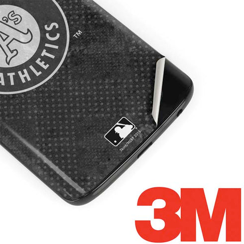MLB Oakland Athletics Dark Wash Moto G6 Skin