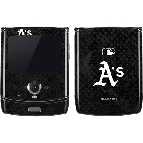 MLB Oakland Athletics Dark Wash Motorola RAZR Skin