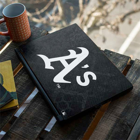 MLB Oakland Athletics Dark Wash MSI GS65 Stealth Laptop Skin