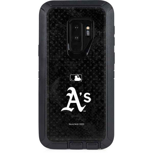 MLB Oakland Athletics Dark Wash Otterbox Defender Galaxy Skin