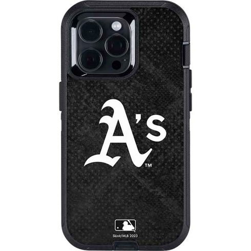 MLB Oakland Athletics Dark Wash Otterbox Defender iPhone Skin