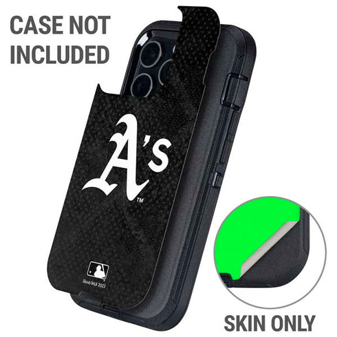 MLB Oakland Athletics Dark Wash Otterbox Defender iPhone Skin
