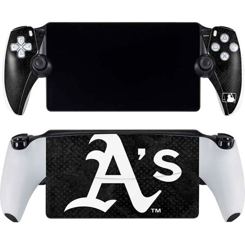 MLB Oakland Athletics Dark Wash PlayStation Portal Remote Player Skin