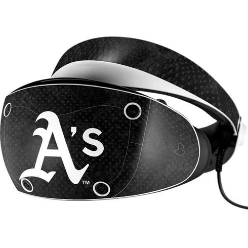 MLB Oakland Athletics Dark Wash PlayStation VR2 Skin
