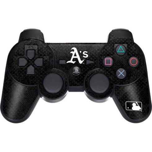 MLB Oakland Athletics Dark Wash PS3 Dual Shock wireless controller Skin