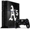 MLB Oakland Athletics Dark Wash PS4 Console and Controller Bundle Skin