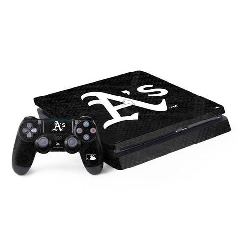 MLB Oakland Athletics Dark Wash PS4 Slim Bundle Skin