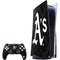 MLB Oakland Athletics Dark Wash PS5 Bundle Skin