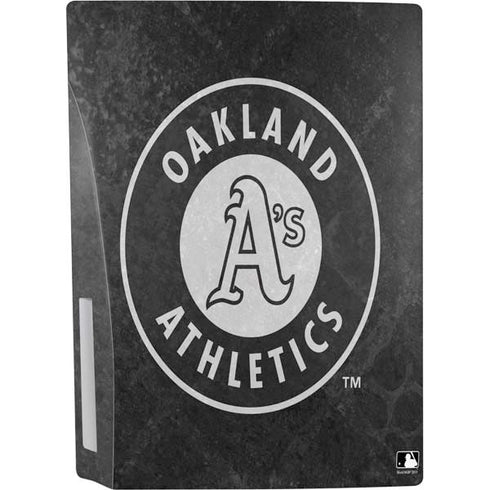 MLB Oakland Athletics Dark Wash PS5 Console Skin