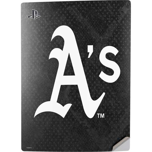 MLB Oakland Athletics Dark Wash PS5 Digital Edition Console Skin