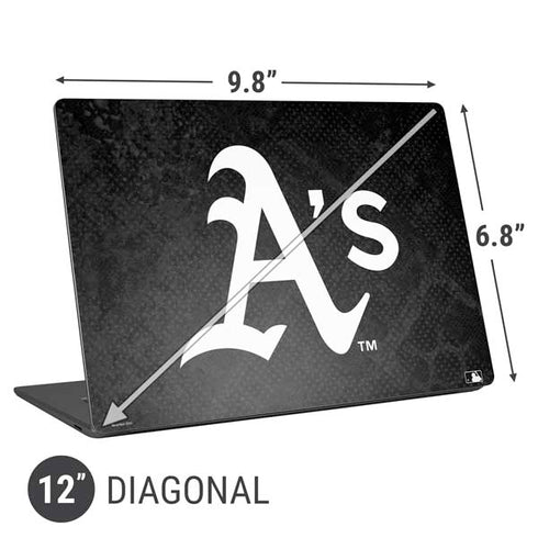 MLB Oakland Athletics Dark Wash Universal Laptop 12in (9.8 x 6.8in) Skin