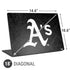 MLB Oakland Athletics Dark Wash Universal Laptop 18in (14.6 x 10.6in) Skin