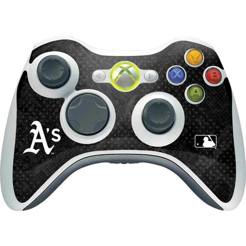 MLB Oakland Athletics Dark Wash Xbox 360 Wireless Controller Skin