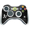 MLB Oakland Athletics Dark Wash Xbox 360 Wireless Controller Skin