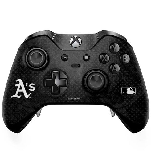 MLB Oakland Athletics Dark Wash Xbox One Elite Controller Skin