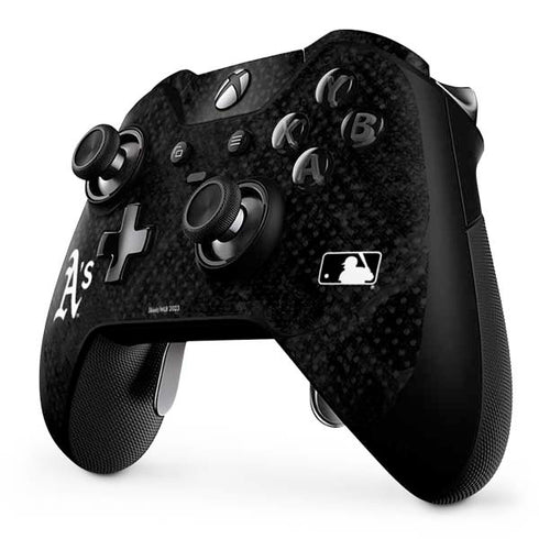 MLB Oakland Athletics Dark Wash Xbox One Elite Controller Skin