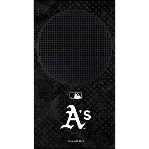 MLB Oakland Athletics Dark Wash Xbox Series S Console Skin