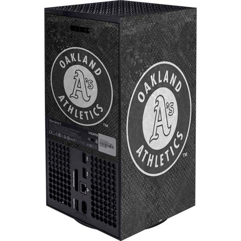 MLB Oakland Athletics Dark Wash Xbox Series X Bundle Skin