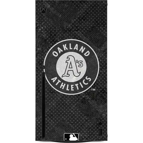 MLB Oakland Athletics Dark Wash Xbox Series X Console Skin