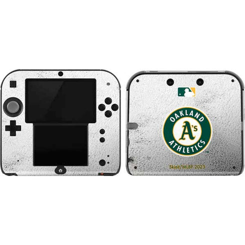 MLB Oakland Athletics Game Ball Nintendo 2DS Skin