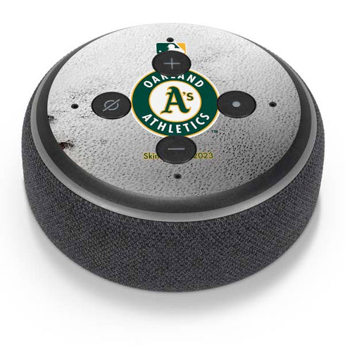 MLB Oakland Athletics Game Ball Amazon Echo Dot Skin