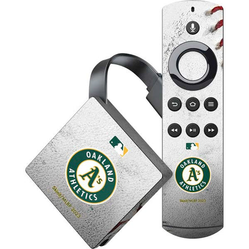 MLB Oakland Athletics Game Ball Amazon Fire TV Skin