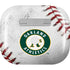 MLB Oakland Athletics Game Ball Apple AirPods (3rd Gen 2021) Skin