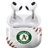 MLB Oakland Athletics Game Ball Apple AirPods (3rd Gen 2021) Skin