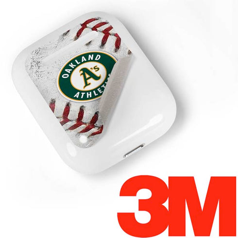 MLB Oakland Athletics Game Ball Apple AirPods Skin