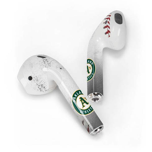 MLB Oakland Athletics Game Ball Apple AirPods Skin