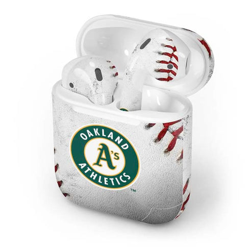 MLB Oakland Athletics Game Ball Apple AirPods Skin