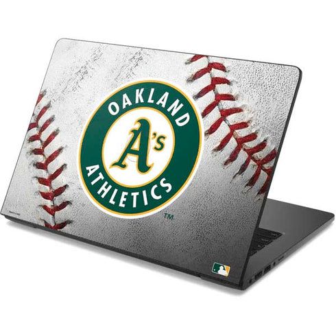 MLB Oakland Athletics Game Ball Dell Chromebook Skin