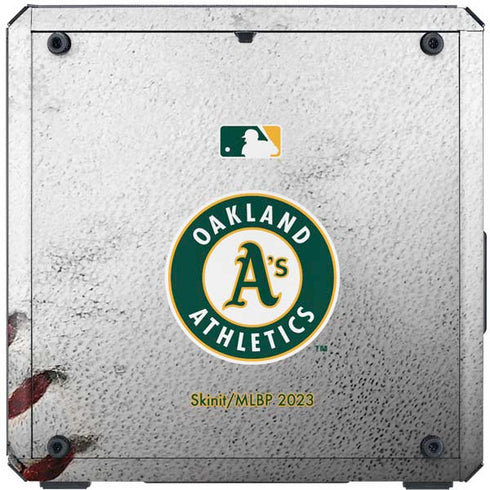 MLB Oakland Athletics Game Ball Cooler Master MasterBox Q300L Mini Tower Skin
