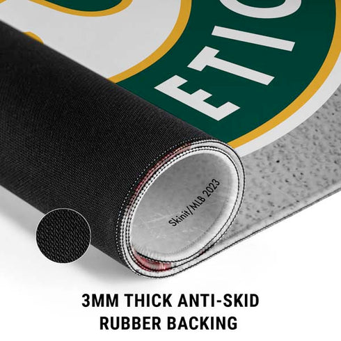 MLB Oakland Athletics Game Ball Gaming Mouse Pad