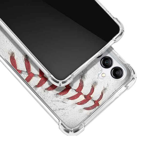 MLB Oakland Athletics Game Ball Galaxy A14 5G Clear Case