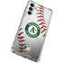 MLB Oakland Athletics Game Ball Galaxy A14 5G Clear Case