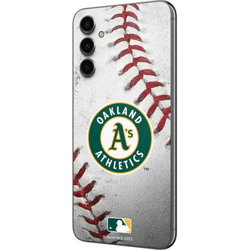 MLB Oakland Athletics Game Ball Galaxy A14 5G Skin